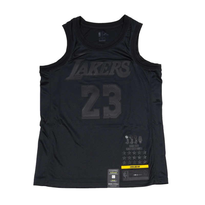 lebron james blackout jersey